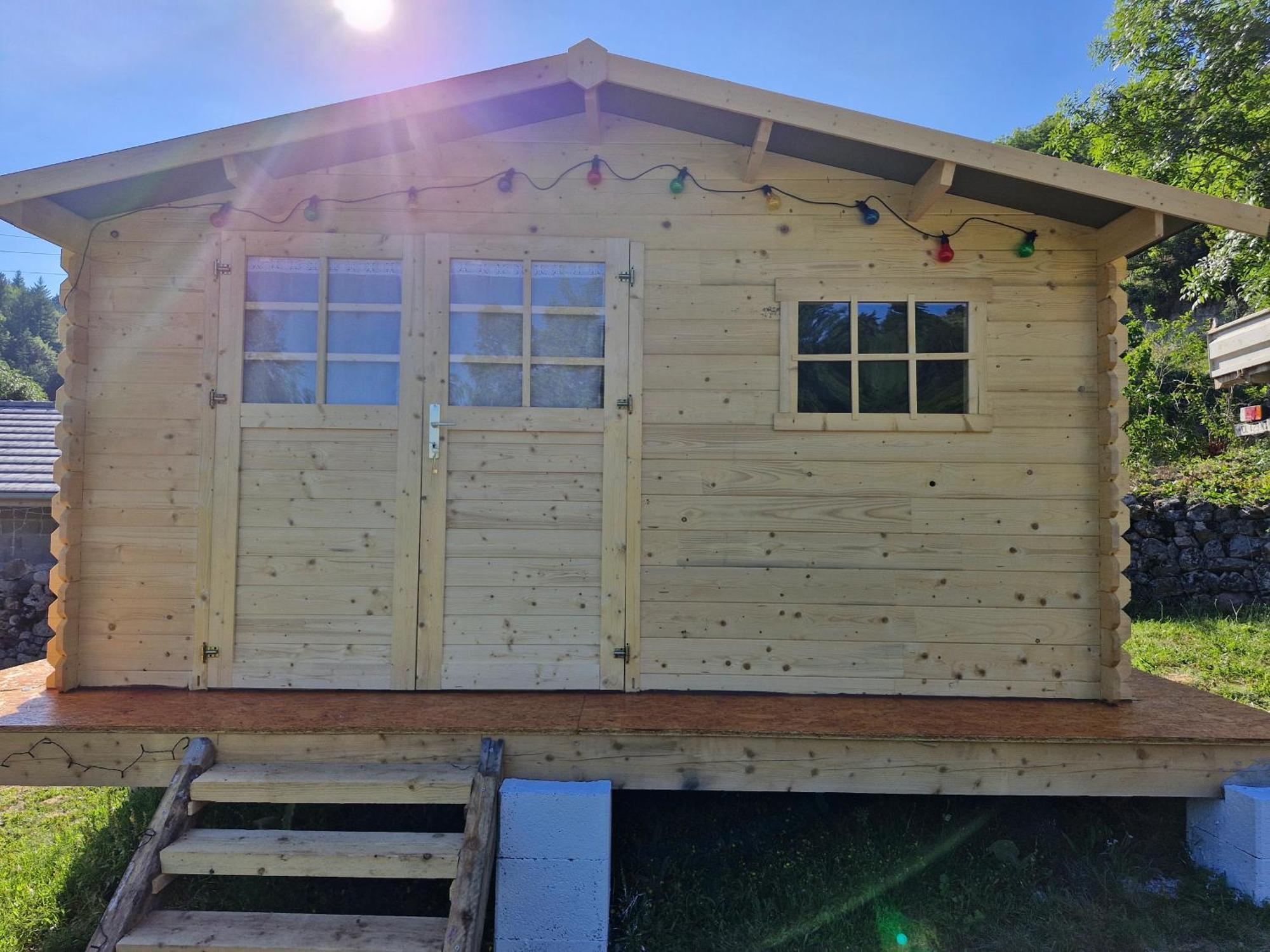 La Cabane Des Lucioles Saint-Julien-Boutières Kültér fotó